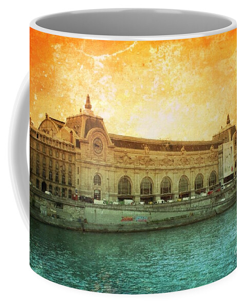 Paris Coffee Mug featuring the photograph Musee D'Orsay Old World by Carol Groenen