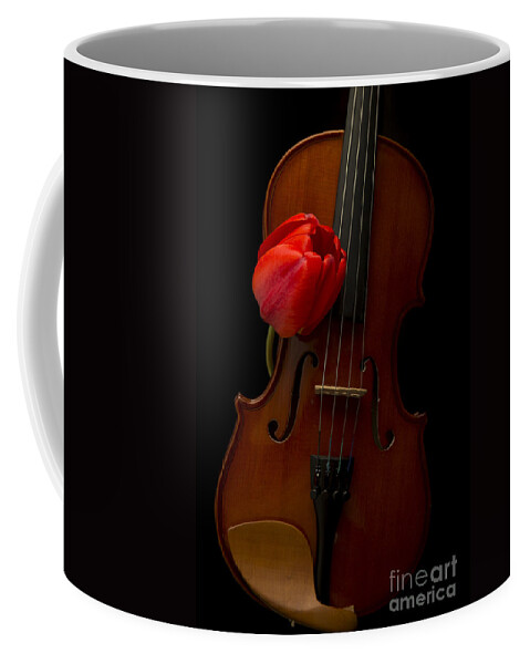 Floral Coffee Mug featuring the photograph Music Lover by Edward Fielding