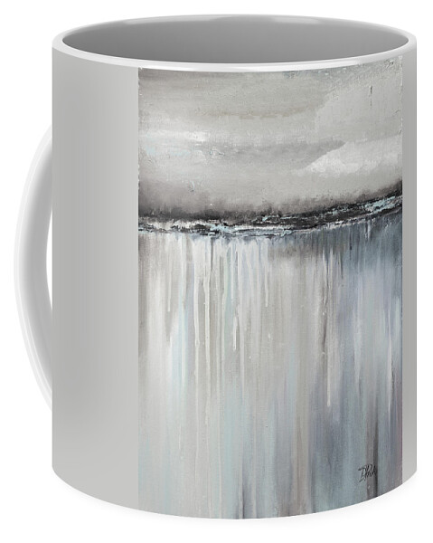 Muted Coffee Mug featuring the painting Muted Paysage I by Patricia Pinto