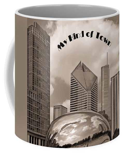 Chicago Coffee Mug featuring the photograph My Kind Of Town by Dave Mills