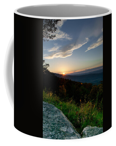 Shenandoah Coffee Mug featuring the photograph My Mountain Soul by Melanie Moraga