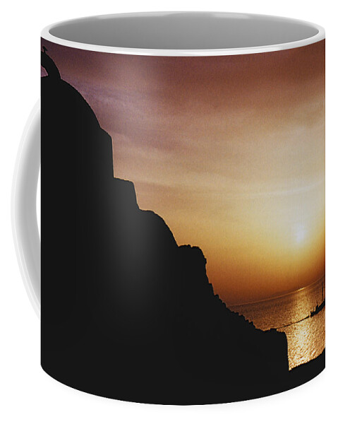 Sun Coffee Mug featuring the photograph Mykonos Dreams by Heiko Koehrer-Wagner