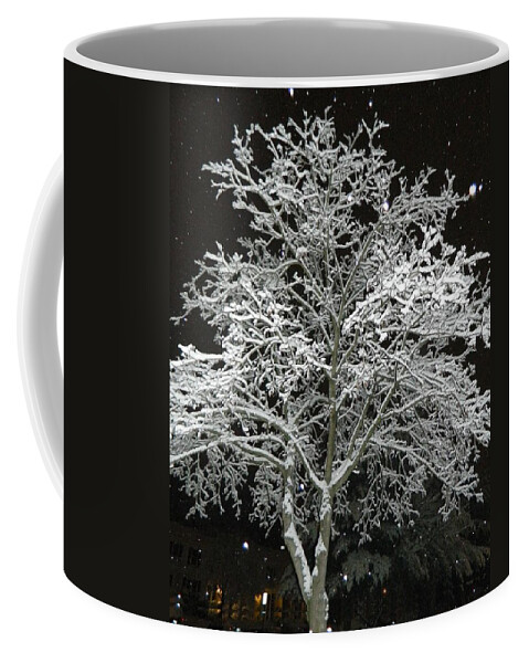 Mystical Winter Beauty Coffee Mug featuring the photograph Mystical Winter Beauty by Emmy Vickers
