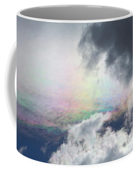 00346013 Coffee Mug featuring the photograph Nacreous Clouds And Evening Sun by Yva Momatiuk John Eastcott