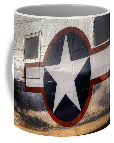 United States Aircraft Coffee Mug featuring the photograph National Aircraft Insignia by Steve Gravano