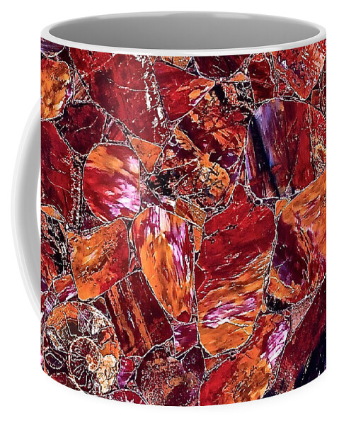 Debra Amerson Coffee Mug featuring the photograph Natures Stained Glass by Debra Amerson