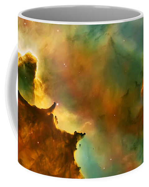 Nasa Images Coffee Mug featuring the photograph Nebula Cloud by Jennifer Rondinelli Reilly - Fine Art Photography