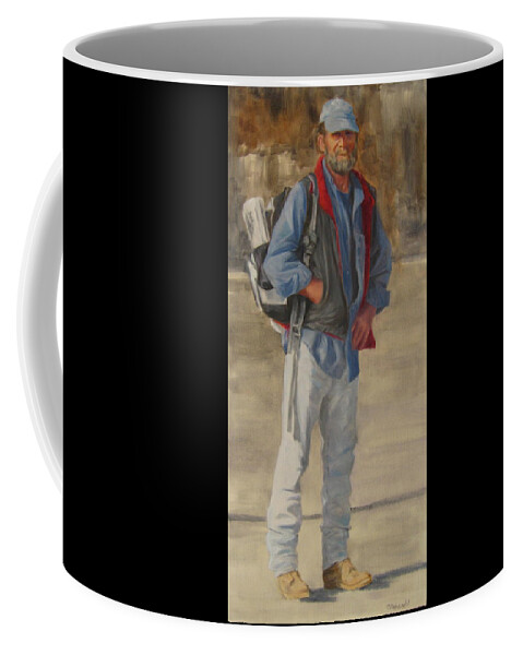 Figurative Coffee Mug featuring the painting Necessities by Connie Schaertl