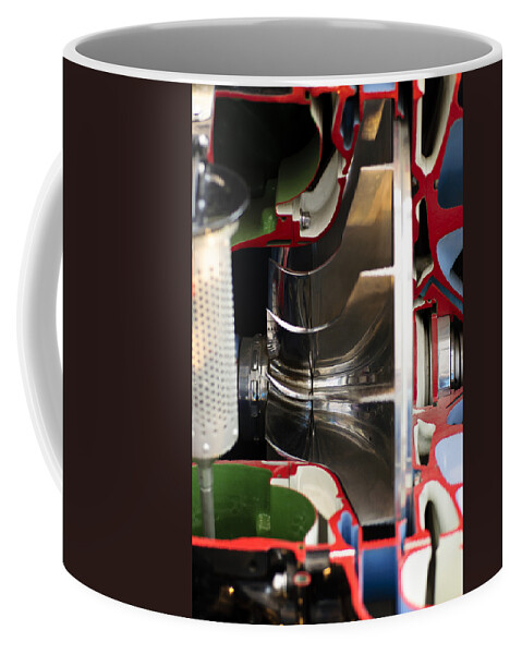 Abstract Coffee Mug featuring the photograph Necessity is the Mother of Invention by Christi Kraft