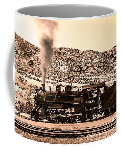 Train Coffee Mug featuring the photograph Nevada Northern Railway by Robert Bales