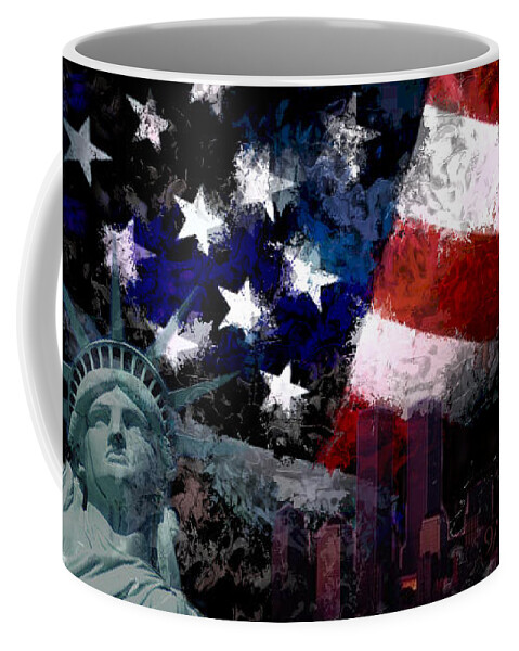 911 Coffee Mug featuring the photograph Never Forget by Andrew Giovinazzo