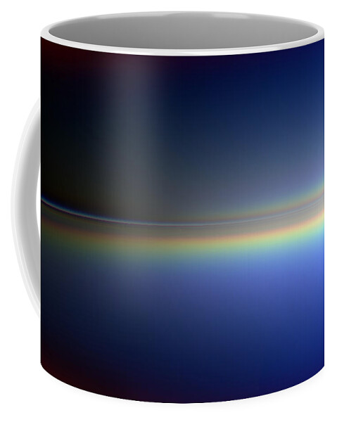 Abstract Coffee Mug featuring the digital art New Day Coming by Andreas Thust