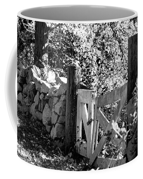 New England Coffee Mug featuring the photograph New England Stone Wall by Mark Valentine
