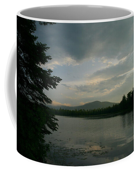 Mountain Coffee Mug featuring the photograph New Morning on Lake Umbagog by Neal Eslinger