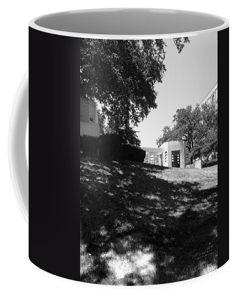 Jfk Coffee Mug featuring the photograph New Perspective by Karen Mesaros