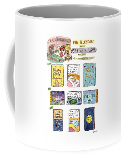 New Selections From The Out Like A Light Book Coffee Mug