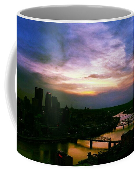 Cityscape Coffee Mug featuring the photograph New Slate by Charlie Cliques