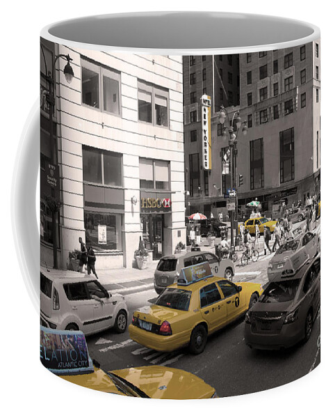 New York Coffee Mug featuring the photograph New York by Adriana Zoon