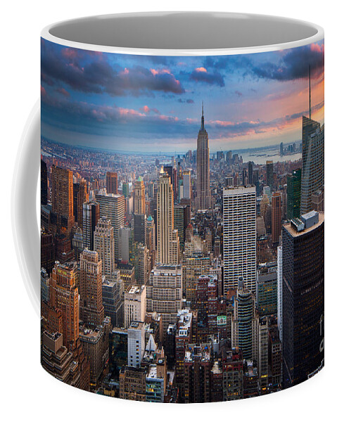 America Coffee Mug featuring the photograph New York New York by Inge Johnsson