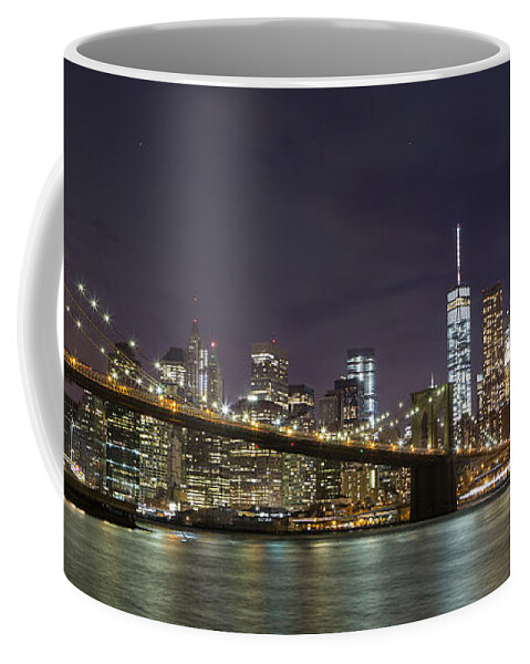New York City Coffee Mug featuring the photograph New York Nights by Keith Kapple