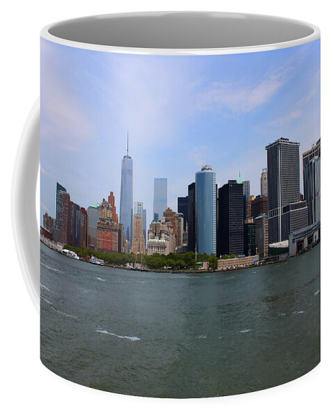 New York Coffee Mug featuring the photograph New York Strong by Debra Forand