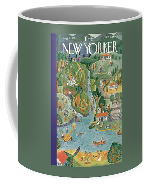 New Yorker August 18th, 1934 Coffee Mug