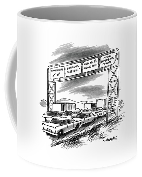 New Yorker December 1st, 1986 Coffee Mug