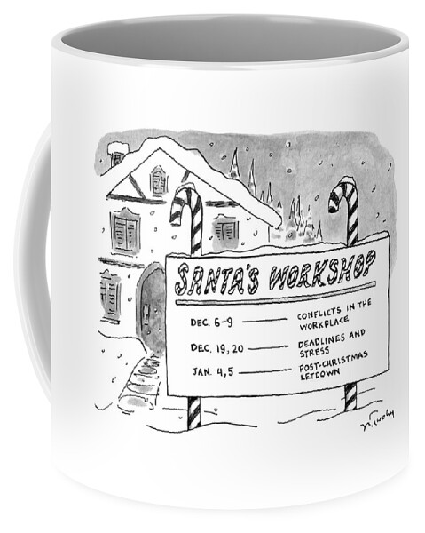 New Yorker December 9th, 1991 Coffee Mug