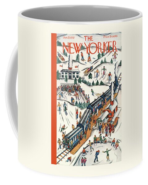 New Yorker January 23, 1937 Coffee Mug