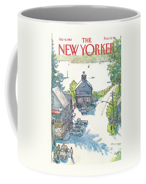 New Yorker July 4th, 1983 Coffee Mug