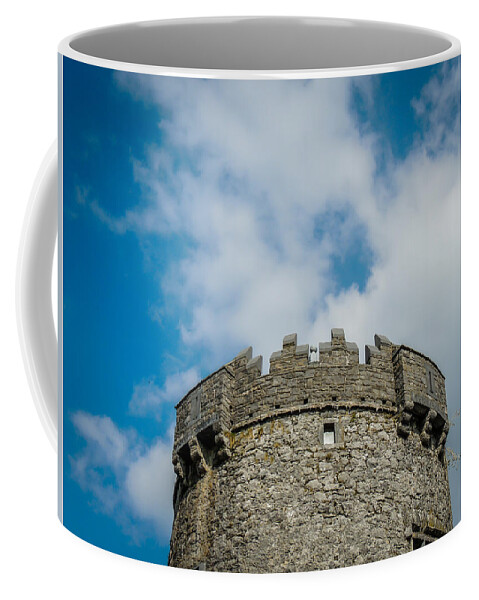 16th Century Coffee Mug featuring the photograph Newtown Castle Tower in Ireland's Burren Region by James Truett