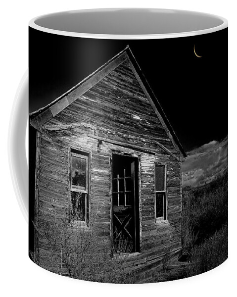 Nocturnal Coffee Mug featuring the photograph Night on the Prairie.. by Al Swasey