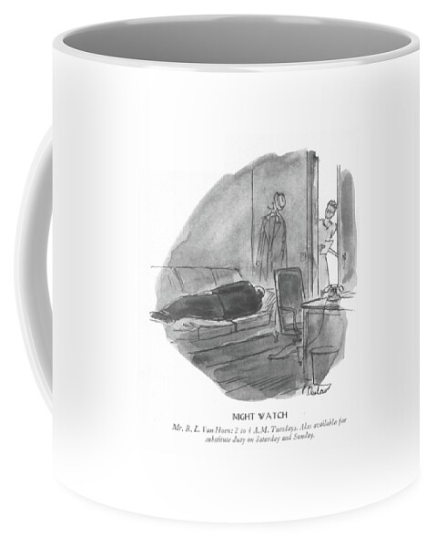Night Watch

Mr. R.l.van Horn: 2 To 4 A.m Coffee Mug