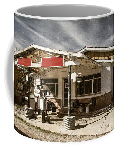 Made In America Coffee Mug featuring the photograph No Gas by Steven Bateson