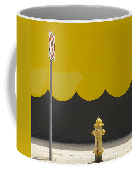 Miami Coffee Mug featuring the photograph No Right Turn by Dart Humeston