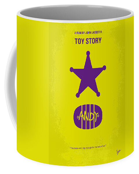 Toy Story Coffee Mug featuring the digital art No190 My Toy Story minimal movie poster by Chungkong Art