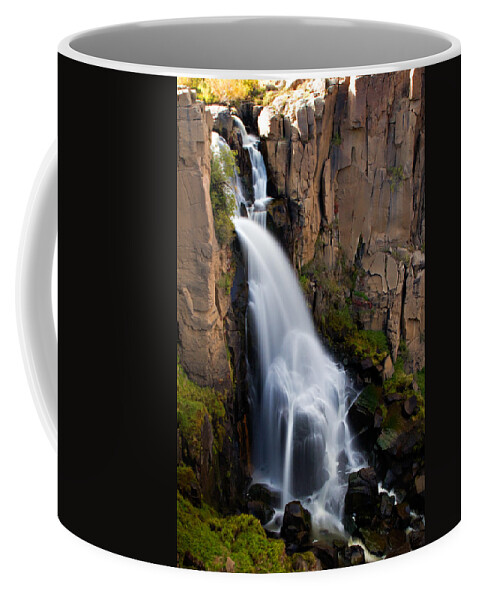 Colorado Coffee Mug featuring the photograph North Clear Creek Falls by Lana Trussell