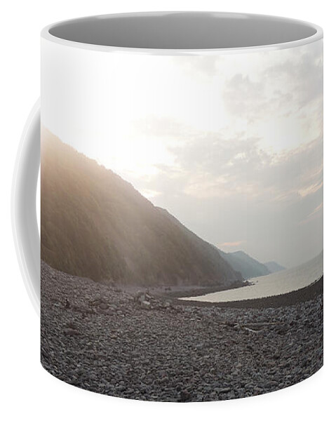 Coastline Coffee Mug featuring the photograph North Devon Coast by Jayne Wilson