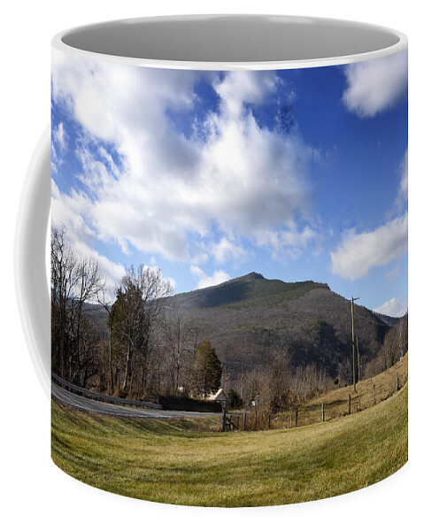 north Fork Mountain Coffee Mug featuring the photograph North Fork Mountain - Petersburg WV by Brendan Reals