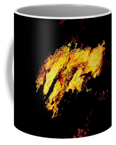 Meteorites Coffee Mug featuring the photograph Gold Dust by Hodges Jeffery