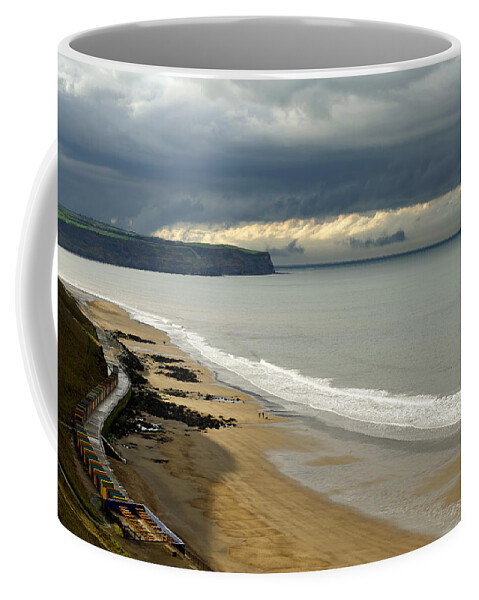 Britain Coffee Mug featuring the photograph North Yorkshire Coast After The Storm by Rod Johnson
