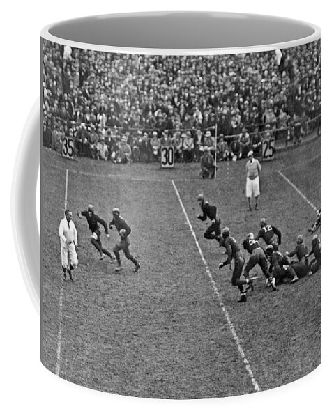 1928 Coffee Mug featuring the photograph Notre Dame Versus Army Game by Underwood Archives