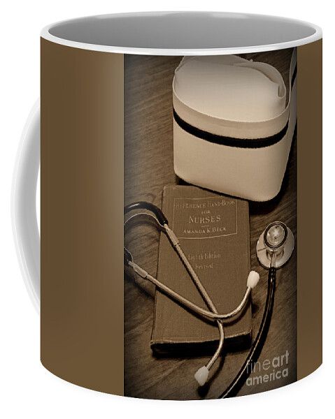 Paul Ward Coffee Mug featuring the photograph Nurse - The Care Giver by Paul Ward