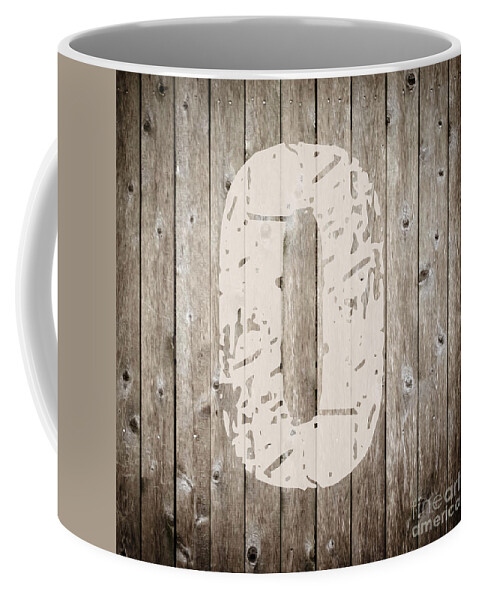 White Coffee Mug featuring the photograph O by Andrea Anderegg