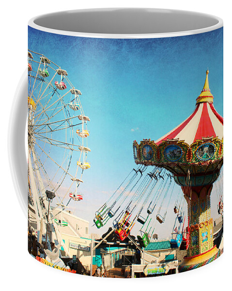 Ocean City New Jersey Coffee Mug featuring the photograph Ocean City NJ Castaway Cove by Beth Ferris Sale