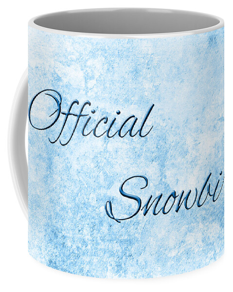 Snowbird Coffee Mug featuring the digital art Official Snowbird 4 by Andee Design