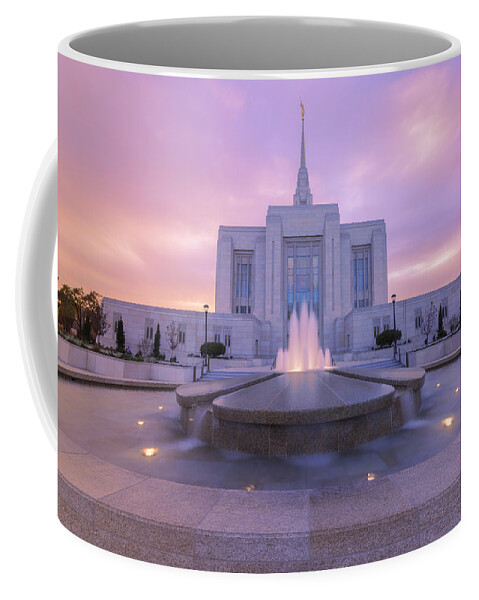Ogden Coffee Mug featuring the photograph Ogden Temple I by Chad Dutson