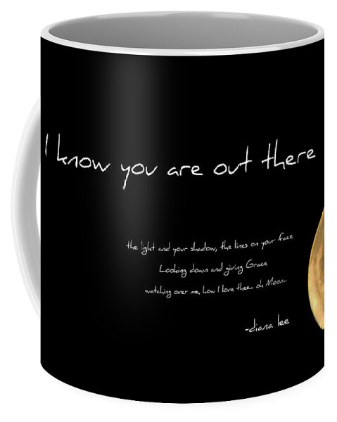 Moon Coffee Mug featuring the photograph Oh Moon by Diana Angstadt