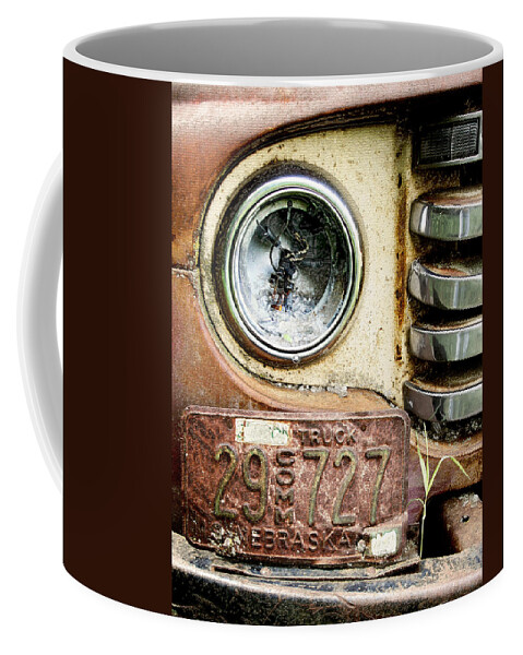Retro Coffee Mug featuring the photograph Old 727 by John Anderson