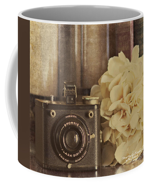 Antique Coffee Mug featuring the photograph Old Brownie by Pam Holdsworth